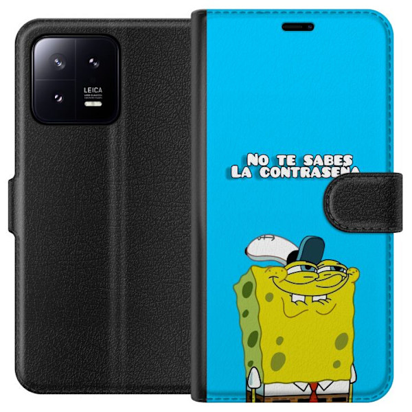 Xiaomi 13 Plånboksfodral SpongeBob SquarePants