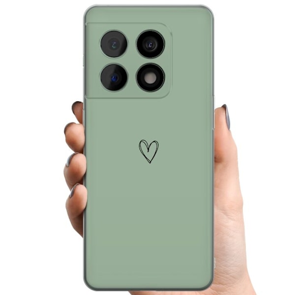 OnePlus 10 Pro TPU Mobilskal Hjärta