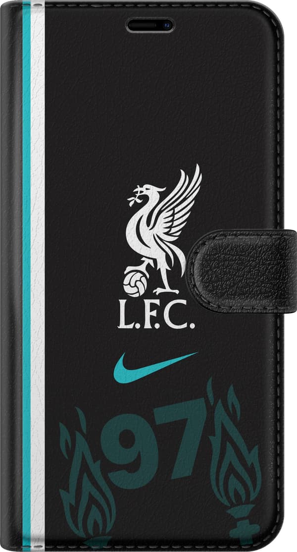 Kompatibel Tegnebogsetui til Apple iPhone 12 mini Liverpool FC