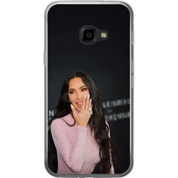 Samsung Galaxy Xcover 4 Genomskinligt Skal Kim Kardashian –