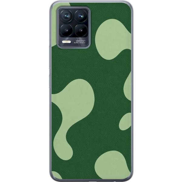 Kompatibelt Mobilskal till Realme 8 Matcha Melt grön