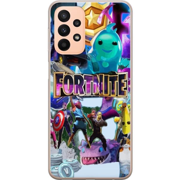 Kompatibelt Mobildeksel til Samsung Galaxy A23 Fortnite