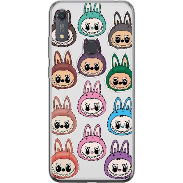 Huawei Y6s (2019) Genomskinligt Skal Labubu Macaron Monster