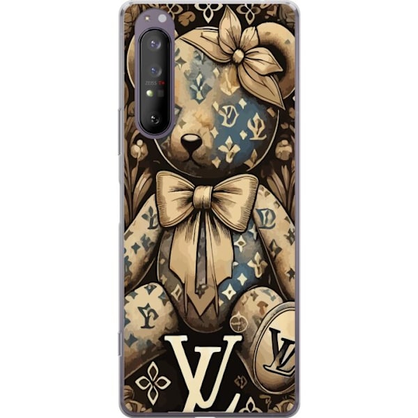 Sony Xperia 1 II Läpinäkyvä kuori Teddy Vuitton