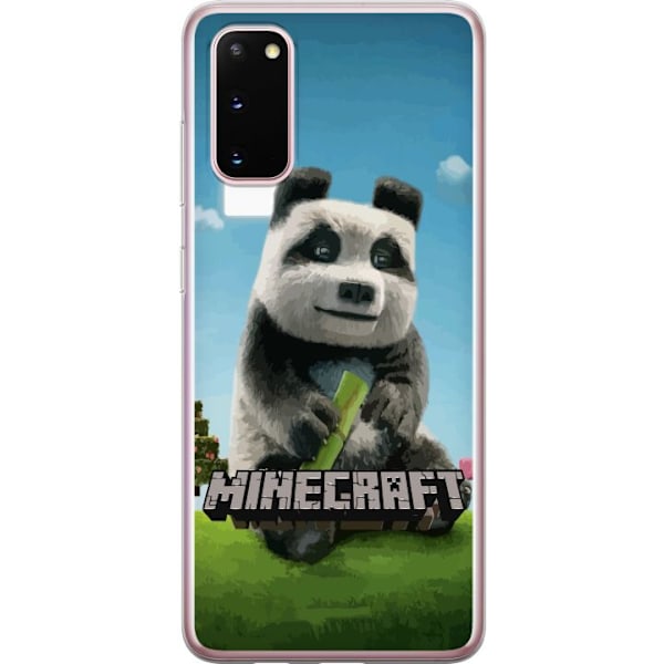 Samsung Galaxy S20 Genomskinligt Skal A Minecraft Movie
