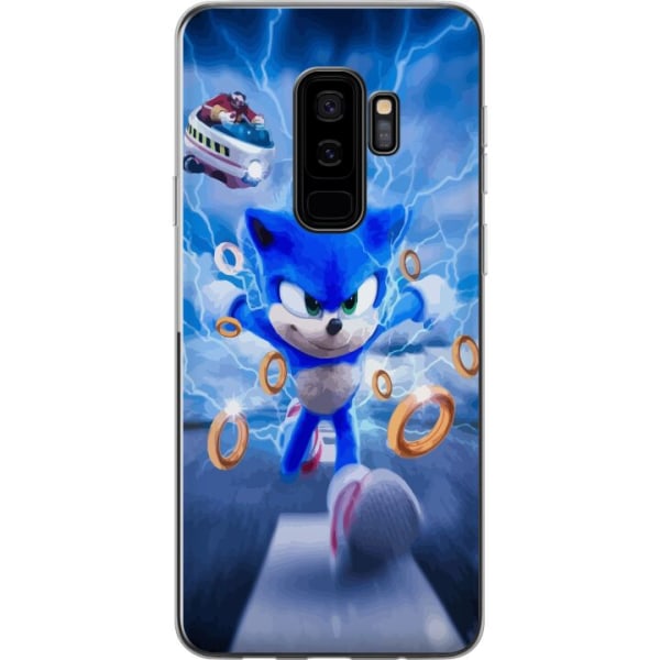 Samsung Galaxy S9+ Läpinäkyvä kuori Sonic