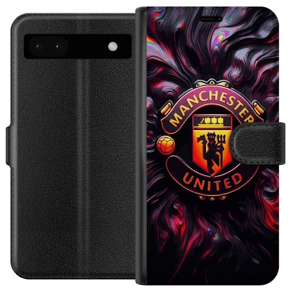 Google Pixel 6a Lommeboketui Manchester United