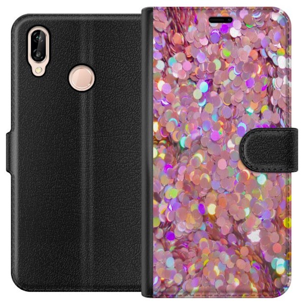 Huawei P20 lite Lommeboketui Glimmer