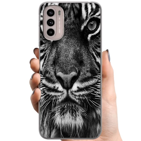 Motorola Moto G41 TPU Mobildeksel Tiger