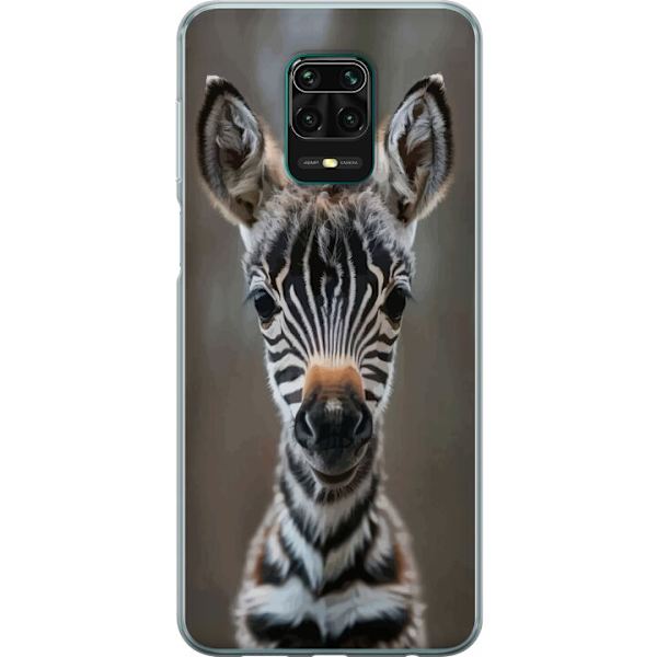 Xiaomi Redmi Note 9 Pro Genomskinligt Skal Giraff Djurmotiv Afrika Natur Grafiskt Motiv Savann Vilda Djur Populär Väggkonst Exotiskt Tema
