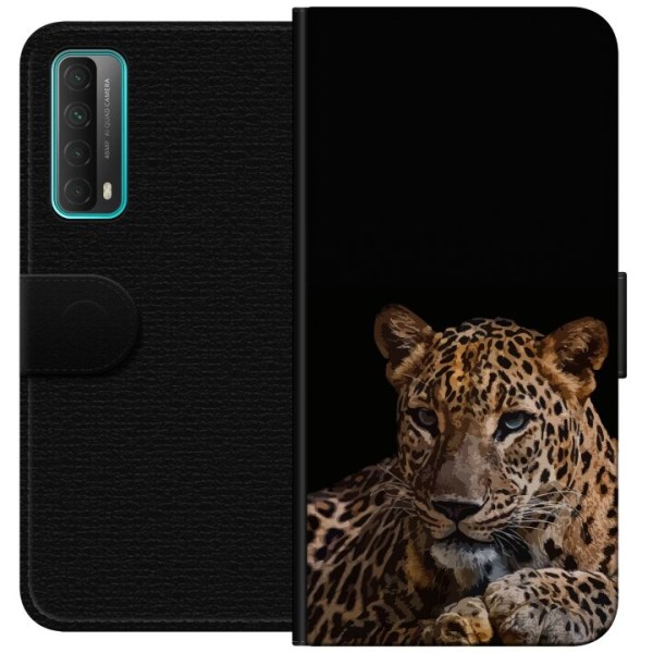 Huawei P smart 2021 Lompakkokotelo Leopard