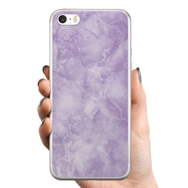 Apple iPhone 5 TPU Mobilskal Marmor