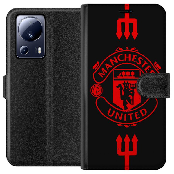 Xiaomi 13 Lite Tegnebogsetui ManchesterUnited