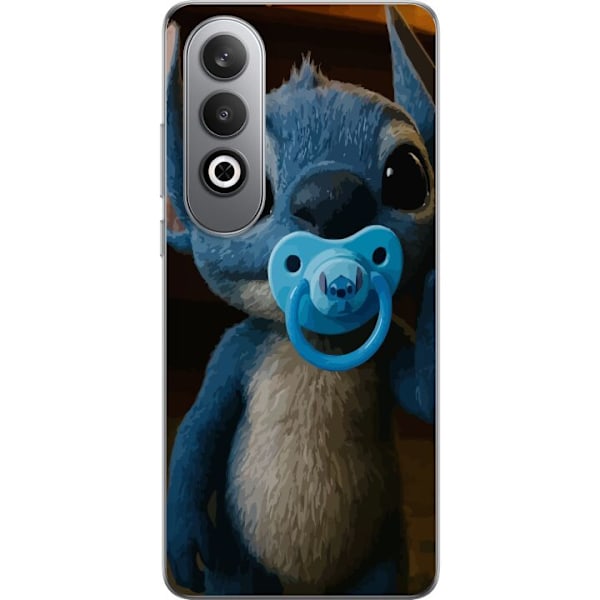 OnePlus Nord CE4 Läpinäkyvä kuori Stitch & Napp - vauvateem