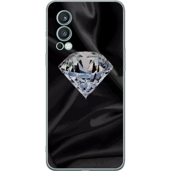 OnePlus Nord 2 5G Gjennomsiktig deksel Silke Diamant