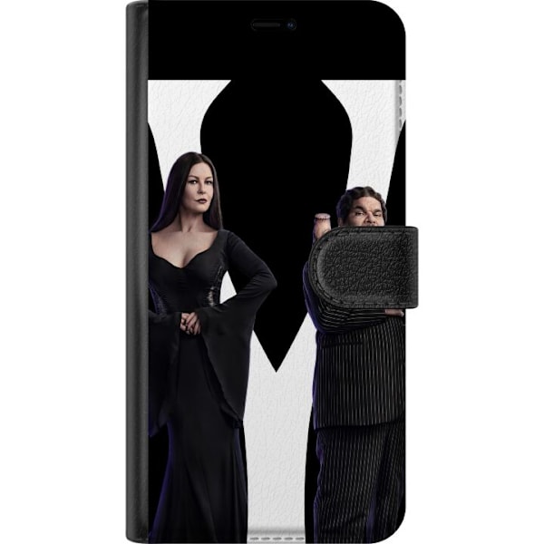 Apple iPhone 16 Lommeboketui Wednesday Addams