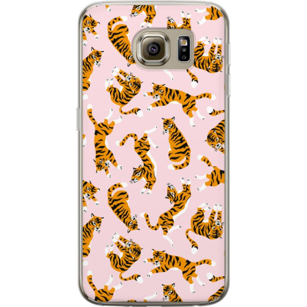 Samsung Galaxy S6 Cover / Mobilcover - tiger