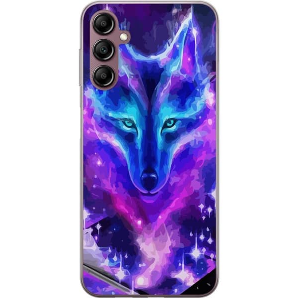 Kompatibelt Mobildeksel til Samsung Galaxy A14 5G Neon Ulv