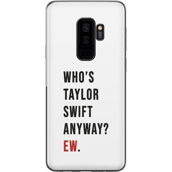 Samsung Galaxy S9+ Gjennomsiktig deksel Taylor Swift