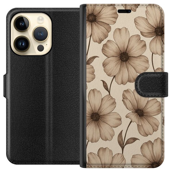 Apple iPhone 14 Pro Lompakkokotelo Pastel Rush