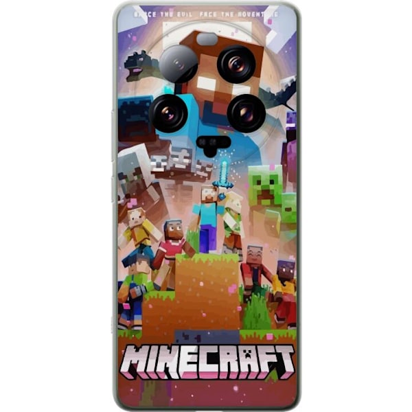 Xiaomi 13 Ultra Läpinäkyvä kuori Minecraft