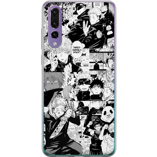 Huawei P20 Pro Genomskinligt Skal Jujutsu Kaisen
