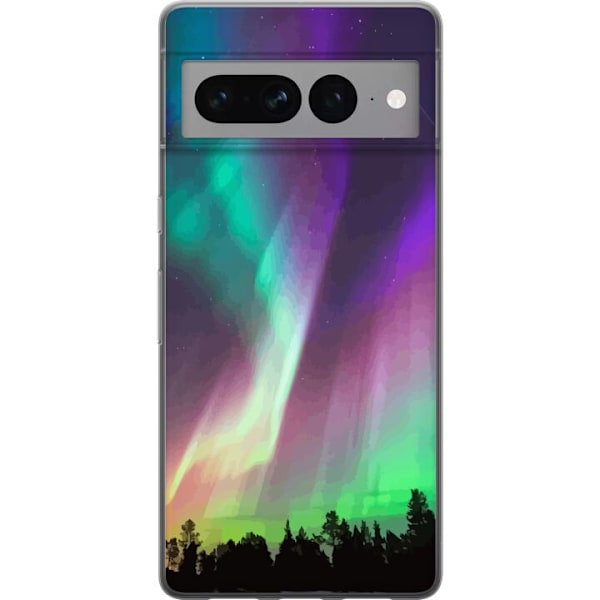 Google Pixel 7 Pro Gennemsigtig cover Nordlys