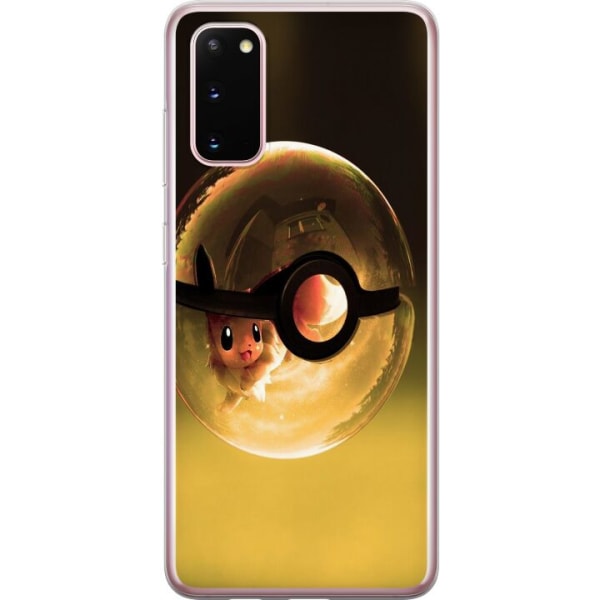 Samsung Galaxy S20 Gennemsigtig cover Pokemon