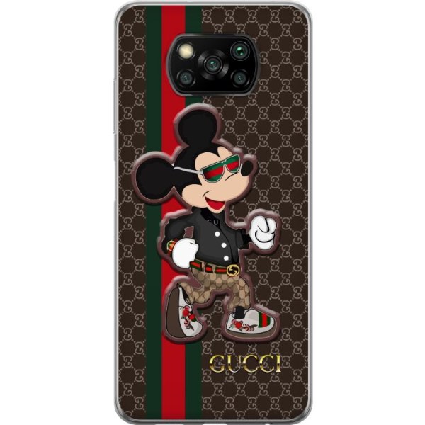 Xiaomi Poco X3 NFC Gennemsigtig cover Mickey Mouse