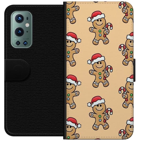 Yhteensopiva Lompakkokotelo OnePlus 9 Pro Hyvää Joulua