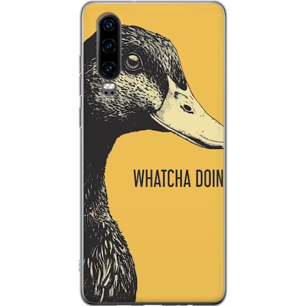 Huawei P30 Gennemsigtig cover Nysgerrig And