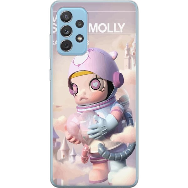 Samsung Galaxy A72 5G Gennemsigtig cover Mega Space Molly Care