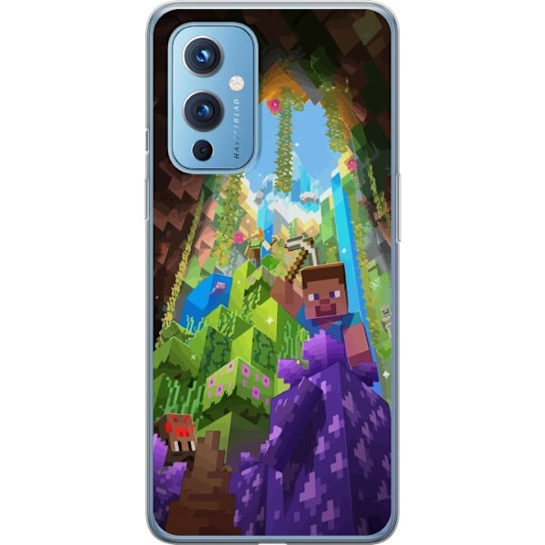 OnePlus 9 Gjennomsiktig deksel Minecraft