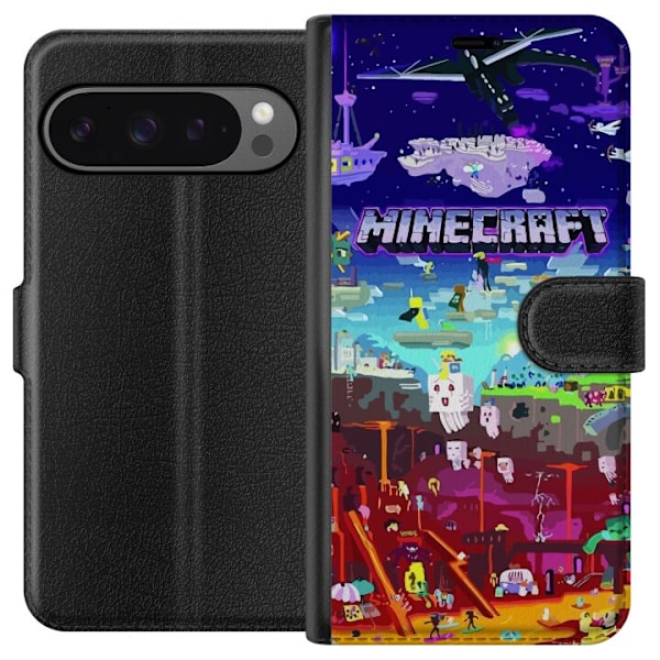 Google Pixel 9 Pro XL Lompakkokotelo MineCraft