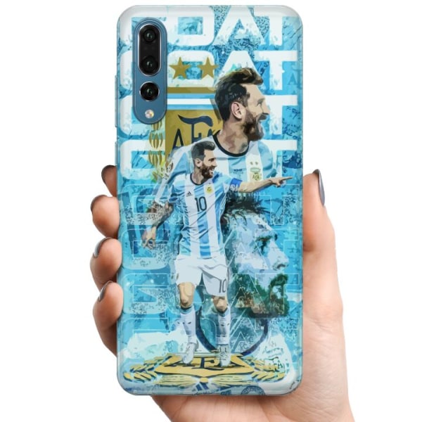 Huawei P20 Pro TPU Matkapuhelimen kuori Argentina - Messi
