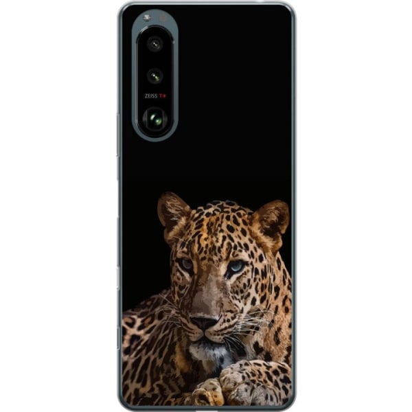 Sony Xperia 5 III Gennemsigtig cover Leopard