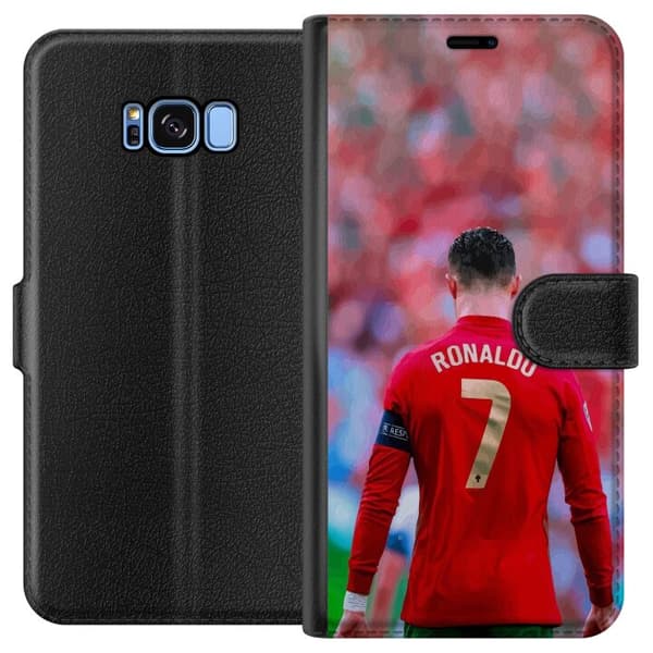Kompatibelt Plånboksfodral till Samsung Galaxy S8 Ronaldo