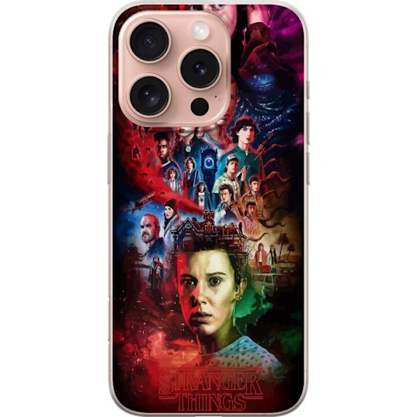 Apple iPhone 16 Pro Gjennomsiktig deksel Stranger Things