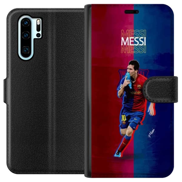 Kompatibelt Lommeboketui til Huawei P30 Pro Messi