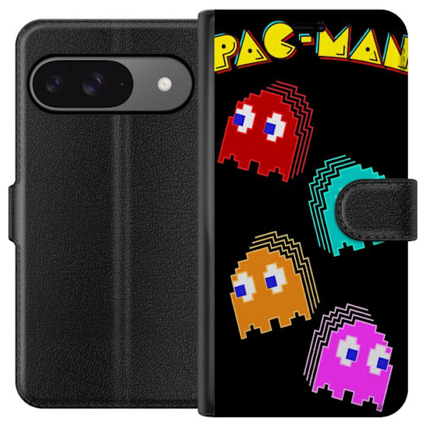 Google Pixel 9 Tegnebogsetui Pac-Man