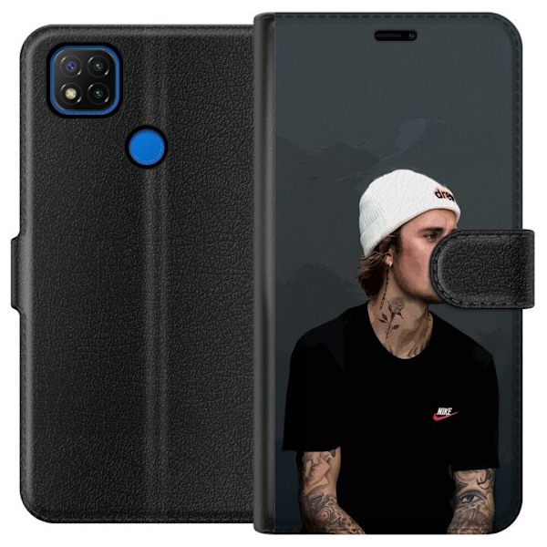 Xiaomi Redmi 9C Lompakkokotelo Justin Bieber