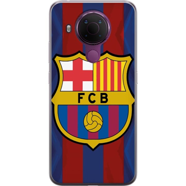 Nokia 5.4 Läpinäkyvä kuori FCB Barcelona