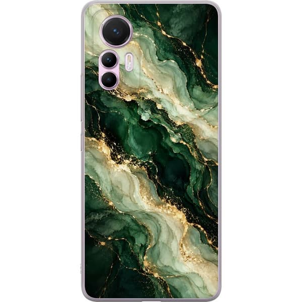 Kompatibelt Mobildeksel til Xiaomi 12 Lite Skogsagat grønn