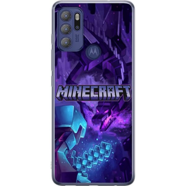 Kompatibelt Mobildeksel til Motorola Moto G60S Minecraft