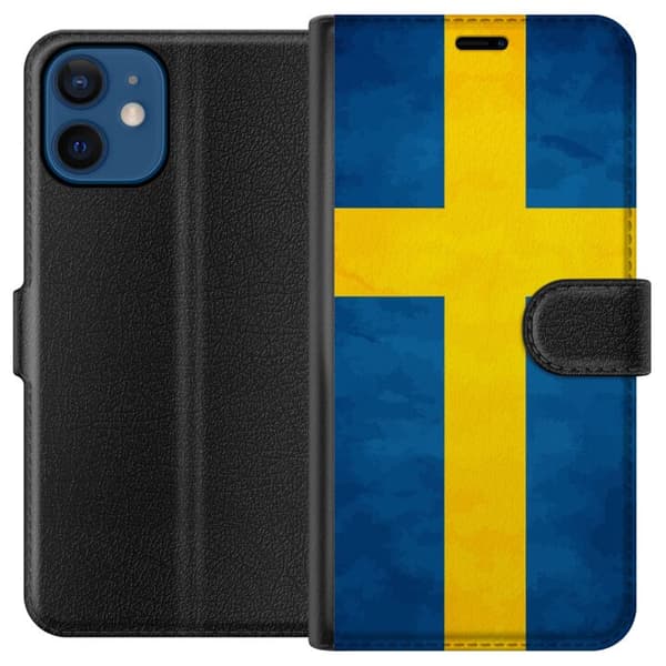 Kompatibelt Plånboksfodral till Apple iPhone 12 mini Sverige
