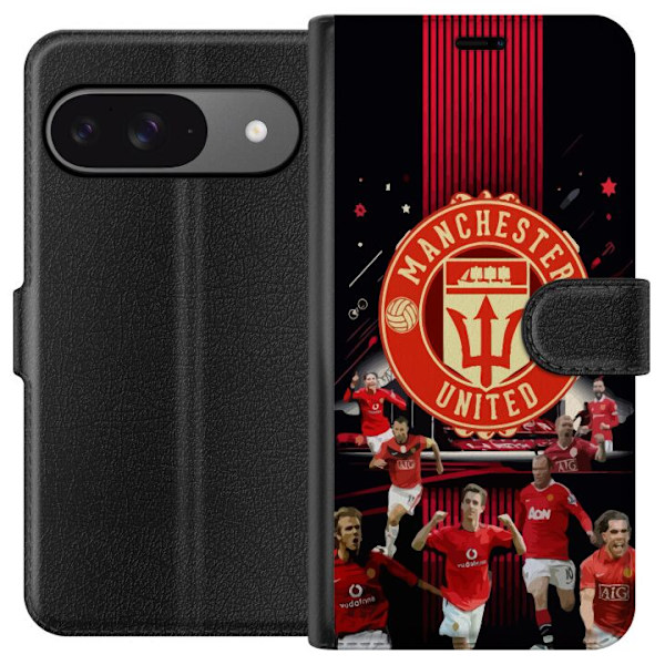 Google Pixel 9 Lompakkokotelo Manchester United F.C.