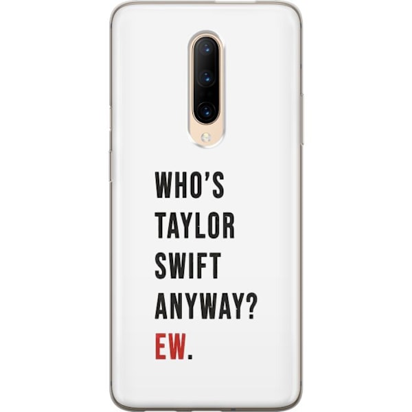 OnePlus 7 Pro Läpinäkyvä kuori Taylor Swift