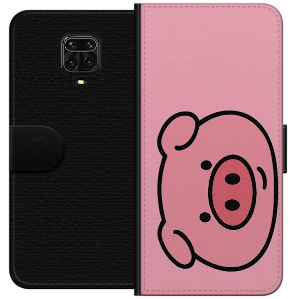 Xiaomi Redmi Note 9S Tegnebogsetui Kawaii Piggy
