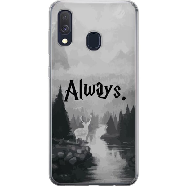 Samsung Galaxy A40 Gjennomsiktig deksel Harry Potter Alltid