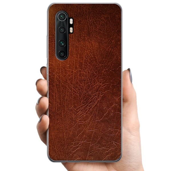 Xiaomi Mi Note 10 Lite TPU Matkapuhelimen kuori Nahka